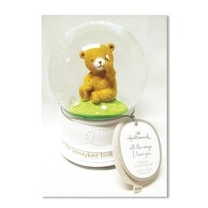 홀마크 곰돌이 워터볼/오르골-BBY4531