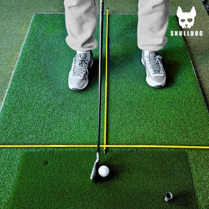 스컬독  골프 얼라이먼트 스틱 2p 에이밍 스틱 스윙연습기 퍼팅연습기 바디턴 어드레스
