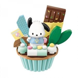 산리오 블럭 포차코 민트초코 컵케이크