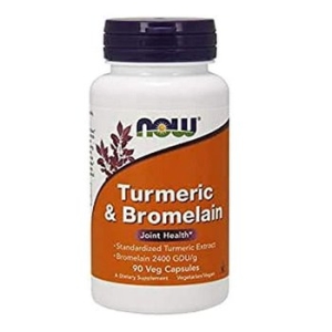 나우푸드 투메릭 브로멜라인 90캡슐