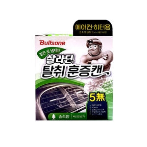 불스원 살라딘 에어컨/히터 훈증캔-숲속향