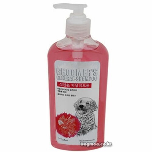 케미텍 그루머스 지성피모 샴푸 400ml