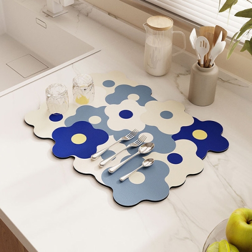 포유  싱크대 실리콘 식기 건조대 클로스 규조토 드라잉매트