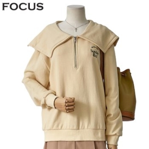 포커스 빅카라반집업맨투맨 FBS3A7PTS0125