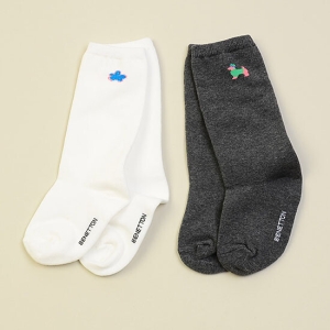 베네통키즈 포인트니삭스 2컬러 QCET06341