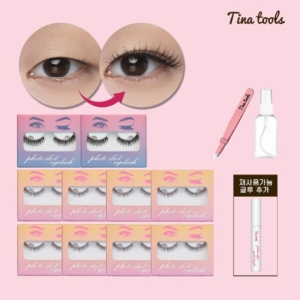 티나툴스 포토샷 아이래쉬 쌍꺼풀 속눈썹 기본구성