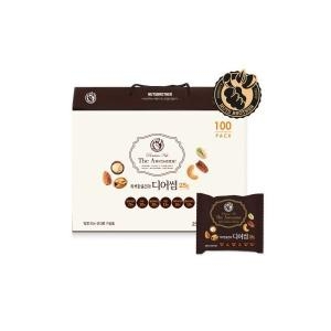 조하  너츠브라더 하루한줌견과 디어썸 선물세트 25g 100개입