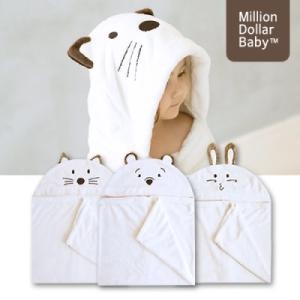 밀리언달러베이비 베이비 후드타올 3종세트