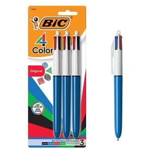 BIC  4색 멀티펜 미디엄 포인트 1.0mm