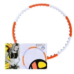 하나  웨이스트뷰티라인 훌라후프 1.2 오렌지/화이트 / 133396