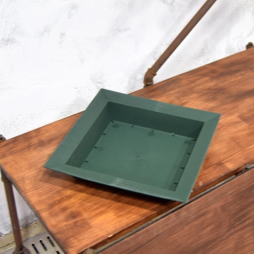 오아시스 플라스틱 수반 -정사각쌍장 32cm