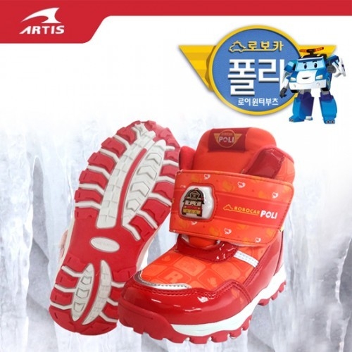 아티스 로보카폴리 라이팅 아동 윈터부츠