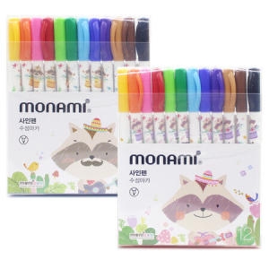 모나미  모니주 싸인펜