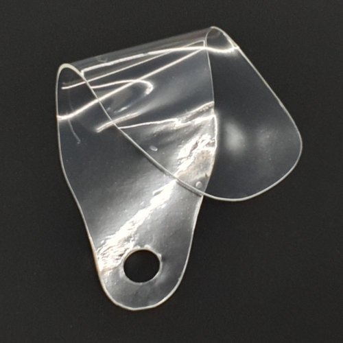 보드미  손목아대 엄지형 투명 실리콘 손목보호대