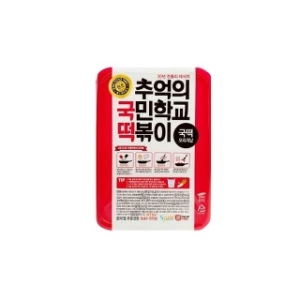 에스제이푸드  추억의 국민학교 떡볶이 오리지널 600g