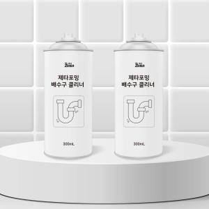 제타 배수구클리너 300ml 1+1 하수구 세면대 배수관 싱크대 세정제