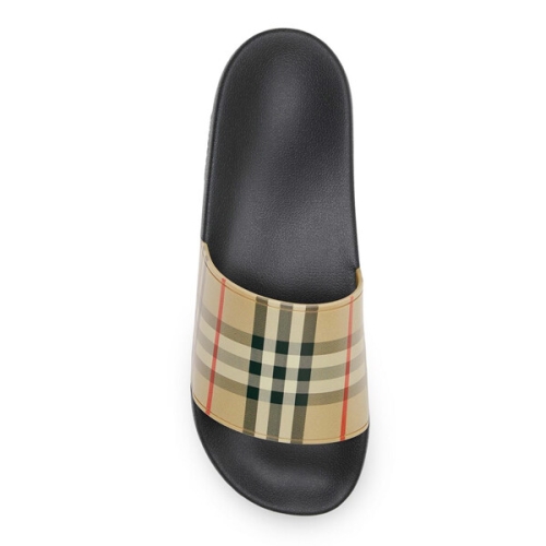 남녀공용 버버리 클래식 체크 슬리퍼_8023965 A7026