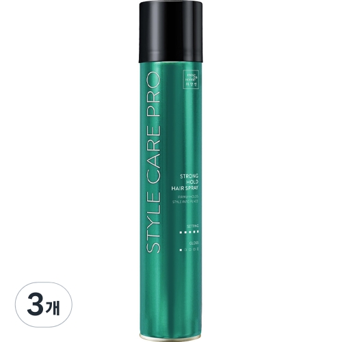 미쟝센 스타일케어 프로 스트롱홀드 헤어스프레이 300ml