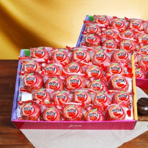 산들네  껍질째 먹는 경북 세척사과 50과내 10kg