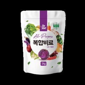 누보  닥터조 복합비료 1kg 화분 텃밭 알갱이형 식물영양제-