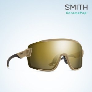 스미스  와일드캣 매트 사파리 / 골드 크로마팝 미러 스포츠 선글라스 방풍 고글