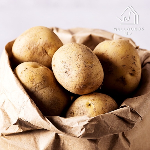 웰굿  강원도 포슬포슬한 두백감자 대 5kg