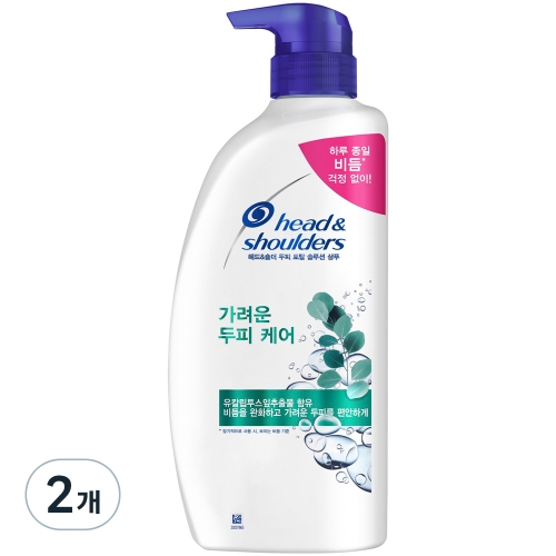 헤드앤숄더 가려운 두피케어 샴푸 850ml