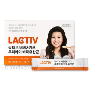 락티브 베베&키즈 우리아이 비타유산균 2g 30포