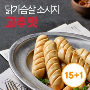 푸드나무 잇메이트 닭가슴살 소시지 고추맛 100g[22개]