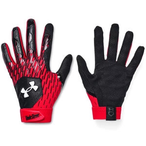 언더아머  클린업 성인 유소년 야구 배팅장갑 블랙/레드 1378764-001