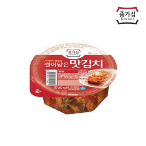 대상 종가집 맛김치 130g 미니컵 X10