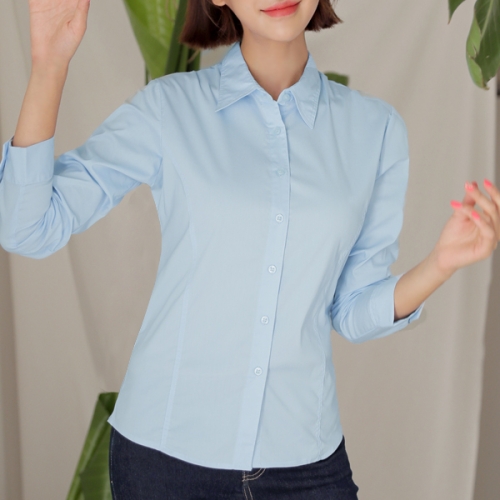 마이더스비 브리뉴 슬림핏 스판 셔츠