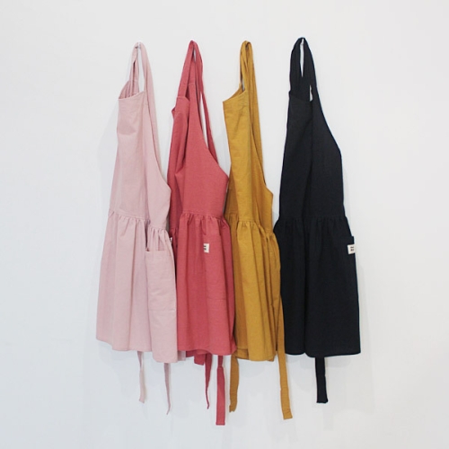 루나 수 면린넨 앞치마