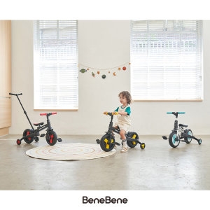 벤트라이크 M700 다기능 네발자전거+손잡이 유아자전거