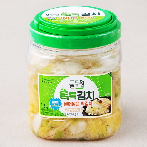풀무원 톡톡 썰어담은 백김치 1.2kg