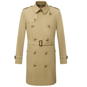 버버리 12주년 첼시 CHELSEA 미디 트렌치 코트 허니 8028083