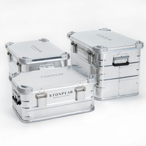 리빙박스  알루미늄 캠핑 박스 공구함 스토리지 상자