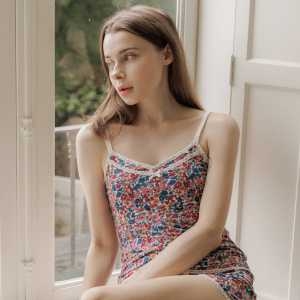 프렌치엘 로즈멜로우 모달 캐미탑 FWET828C Multi