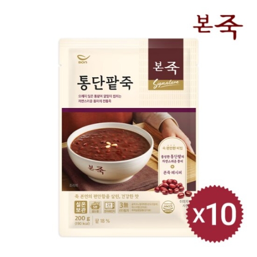 본죽  통단팥죽 200g