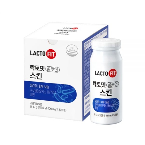 종근당건강 락토핏 솔루션 스킨 400mg 30캡슐