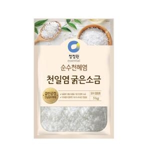 대상 청정원 신안섬보배 천일염 굵은소금 5kg