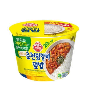 컵밥 춘천닭갈비덮밥 315g(+계란국)[1개] 이미지 136020599