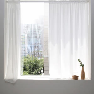 윈도우드레스 차르르 쉬폰커튼 2p