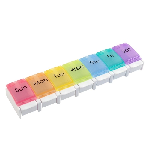 Coms 알약 케이스 원터치 7분할 알약 통