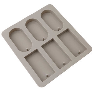 산타마리아노벨라 석고방향제 왁스 타블렛 몰드 2타입 타원사각 6구