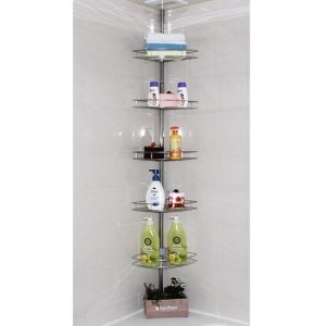 도스  올스탠 코너선반 5단 욕실선반