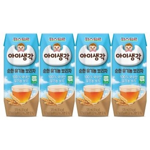 파스퇴르 아이생각 유기농 보리차 125ml