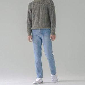 NANUM 남성 연청 밴딩 편한 스판 청바지 S7631966