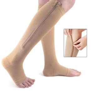 보드미 패션 액세사리 다리압박 슬리밍 아대 지퍼 종아리 더 강하게 조여줌 W9B8386