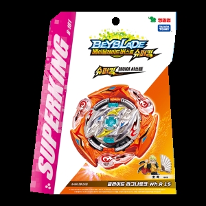 베이블레이드 버스트 부스터 슈퍼킹 글라이드 라그나로크.Wh.R 1S (B-161)